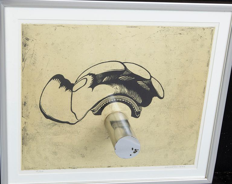 Hans Hamngren, litografi signerad daterad och numrerad 1974 35/310.