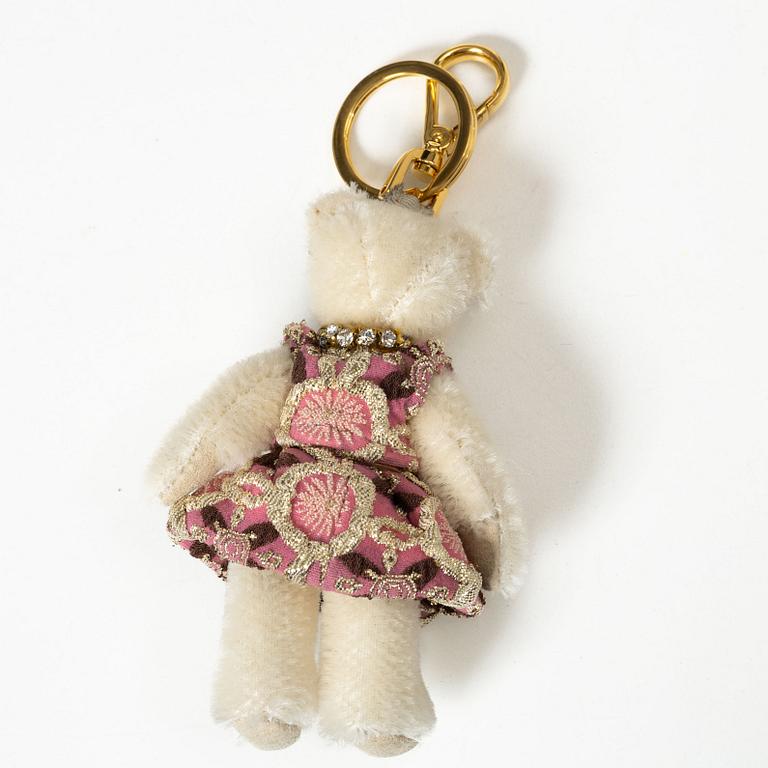 Prada, bag charms, 2 pcs.