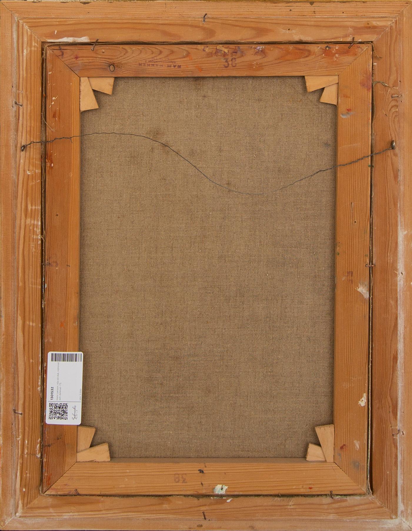 Hans Larsson, Hans Larsson, oil on canvas, signed and dated -73.