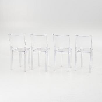 Philippe Starck, 8 st, "La Marie" Kartell, Italien, Modellen formgiven 1998.