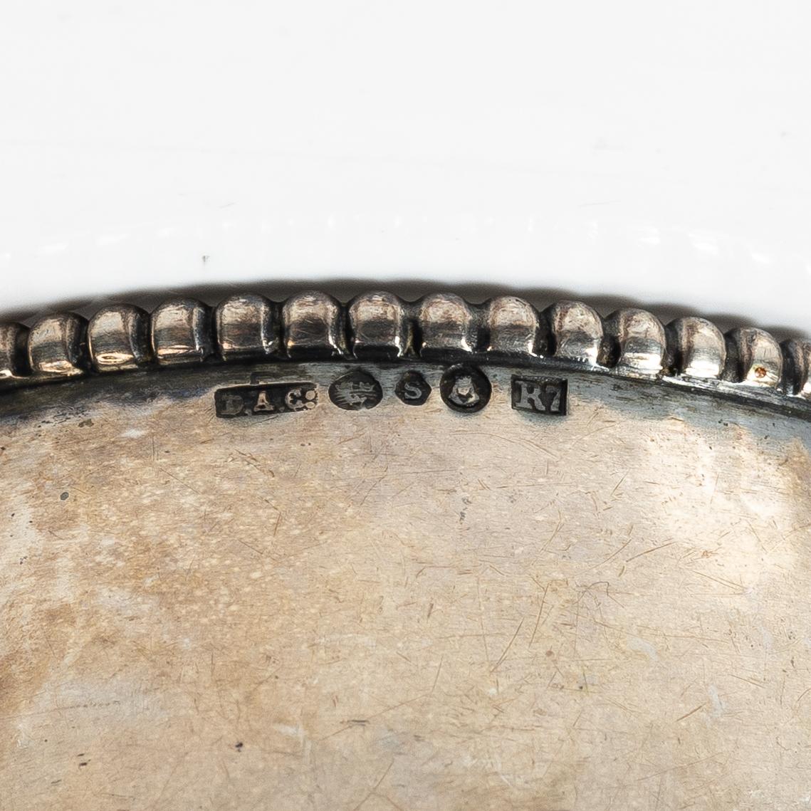 Silver, 5 pieces, Sweden 19th-20th century.