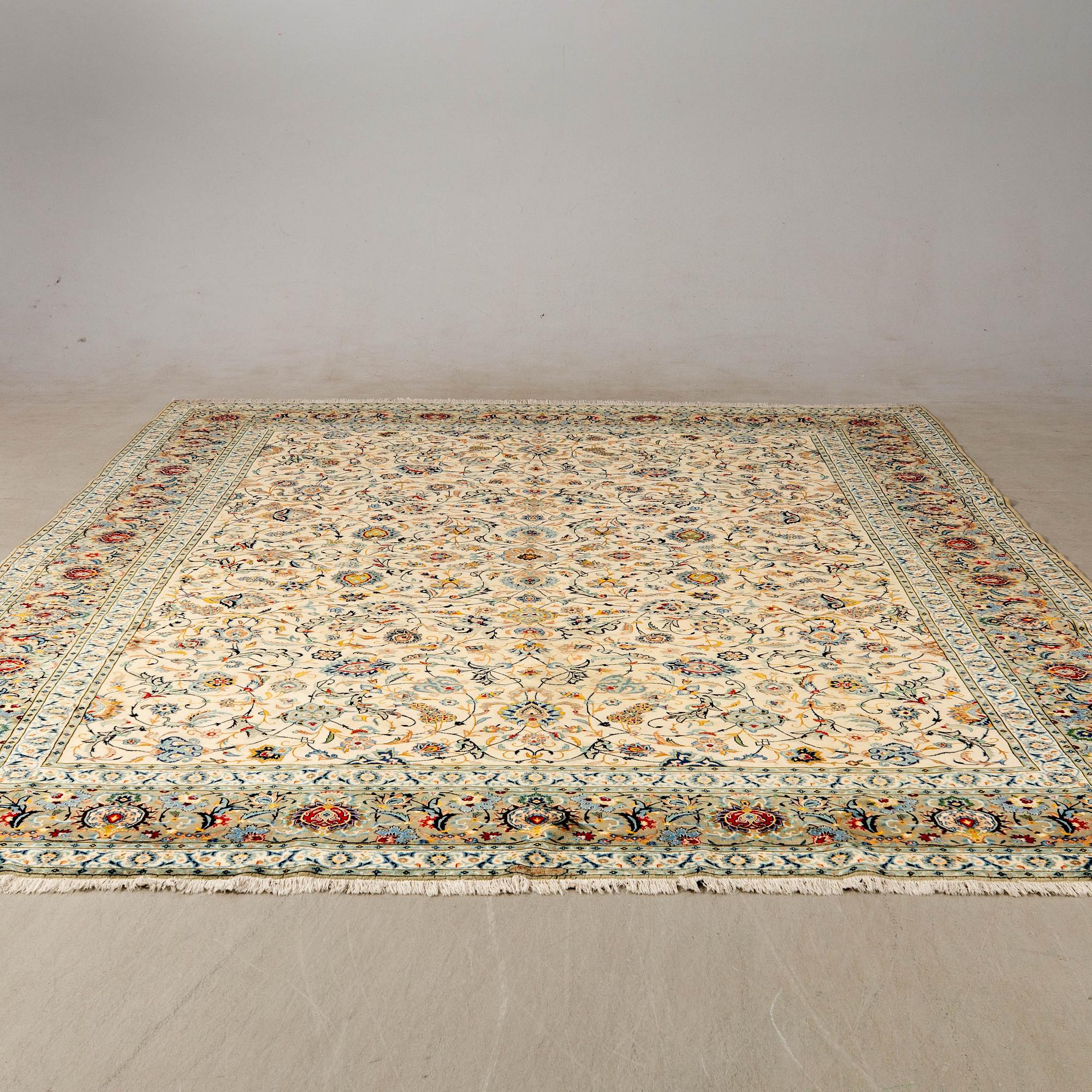 Matta Keshan av Ali Mohammad Hematyan, old/semiantik ca 515x305 cm.