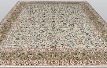 A so called Royal Kashan carpet, c. 390 x 310 cm.