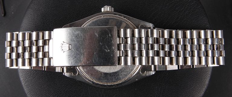 HERRARMBANDSUR, stål, "Air-King", Rolex, Oyster Perpetual. Troligen 1980-tal.