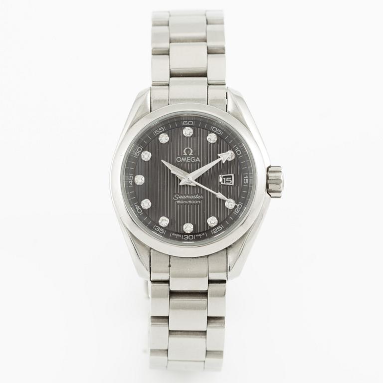 Omega, Seamaster, Aqua Terra, armbandsur, 30 mm.