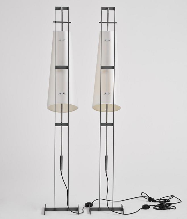 Jaime Tresserra, a pair of "Ibiza" floor lamps, Dessiè, contemporary.