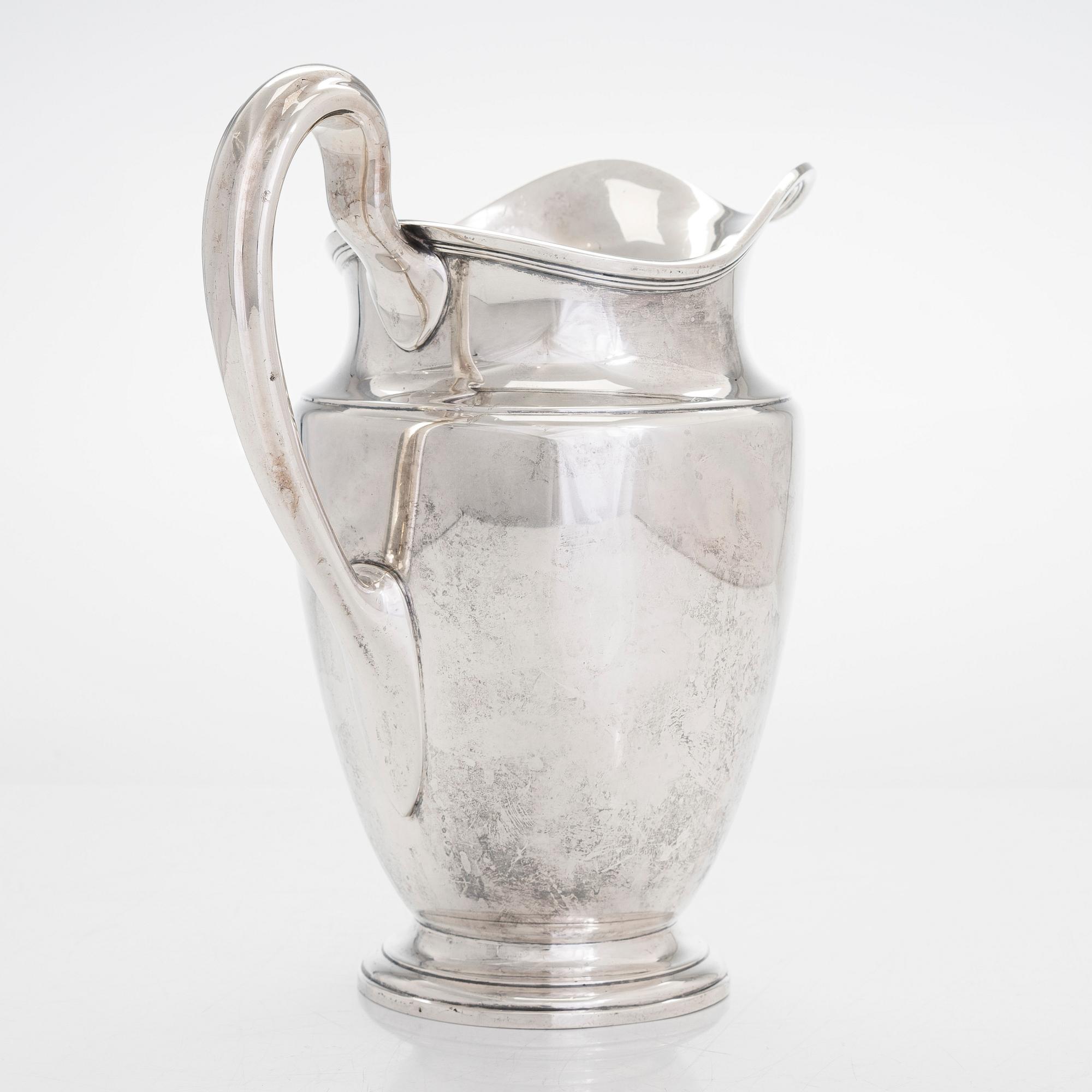 Tiffany & Co, kannu, sterlinghopeaa, 1900-luvun puoliväli.