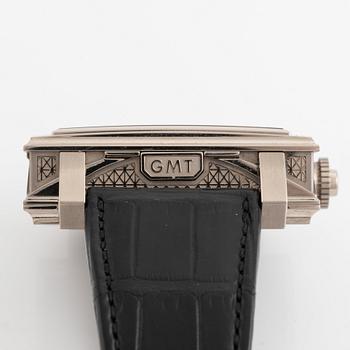 Jean Dunand, Palace, GMT, "Piece Unique", "Flying Tourbillon", "Christophe Claret", monopusher chronograph, ca 2010.