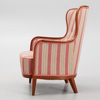 A Swedish Modern armchair, mid-20th Century.