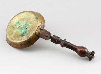 LJUSSTAKE, mässing, 1700-/1800-tal.