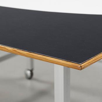 A Beck & Jung laminated top table, Sweden 1967.