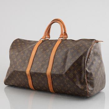 Louis Vuitton, weekendbag, "Keepall 55", vintage.