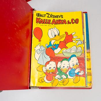 MAGAZINES, 45, including Kalle Anka 1952 & 1960.