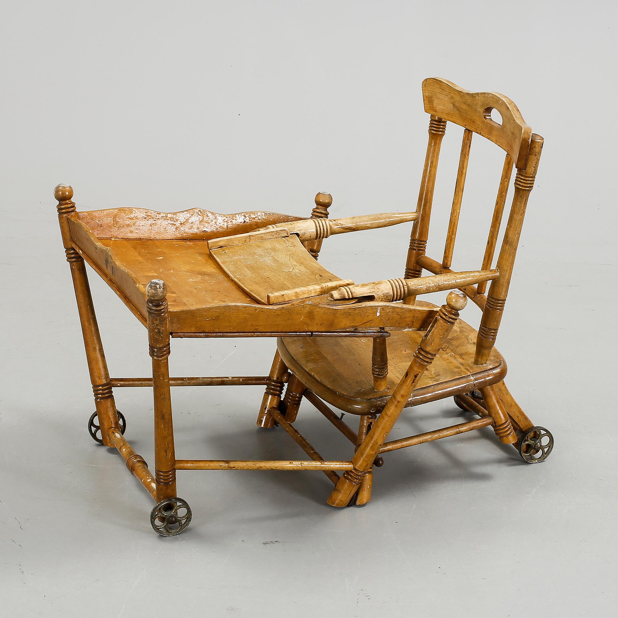 BARNSTOL, 1800-talets andra hälft.