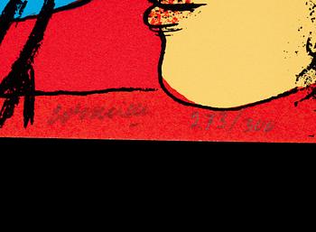 BEVERLOO CORNEILLE, 3 st färglitografier, signerade och daterade 92, 98. Numrerade 108/250, 200/300 resp 273/300.