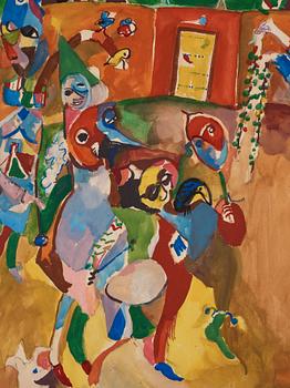 Leif Ericson, "Skiss till Trädet i Guernica".