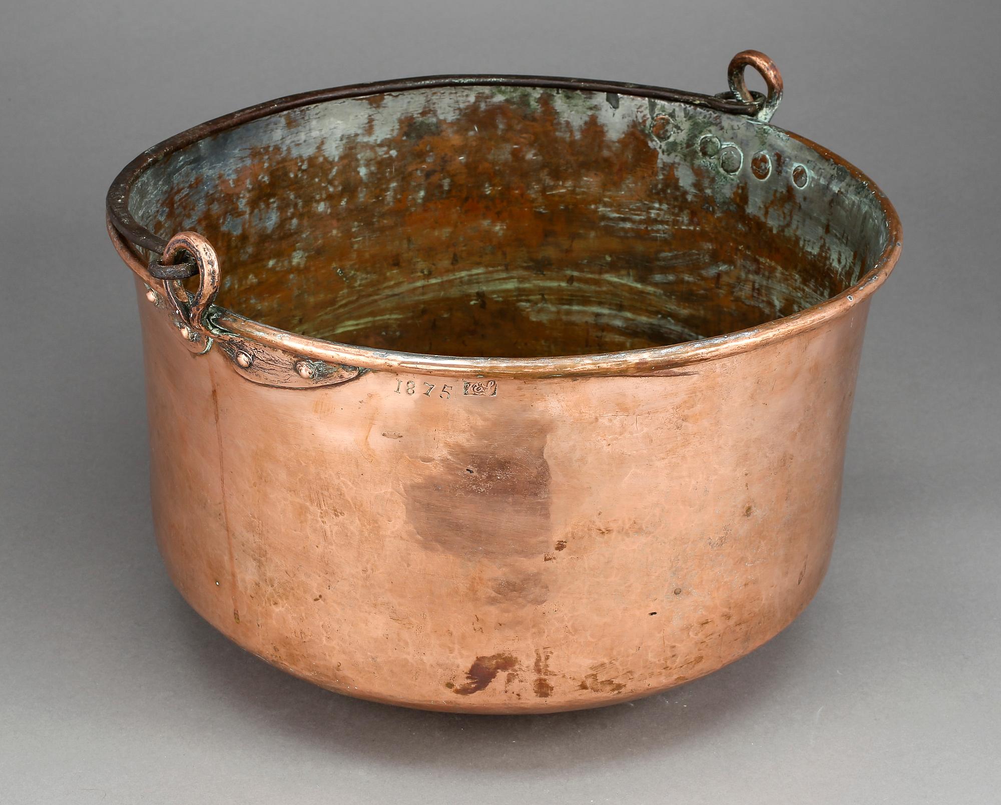 KITTEL, koppar, 1800-tal.