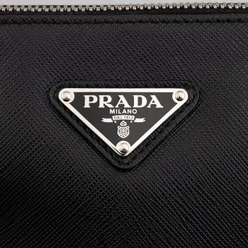 Prada, clutch.