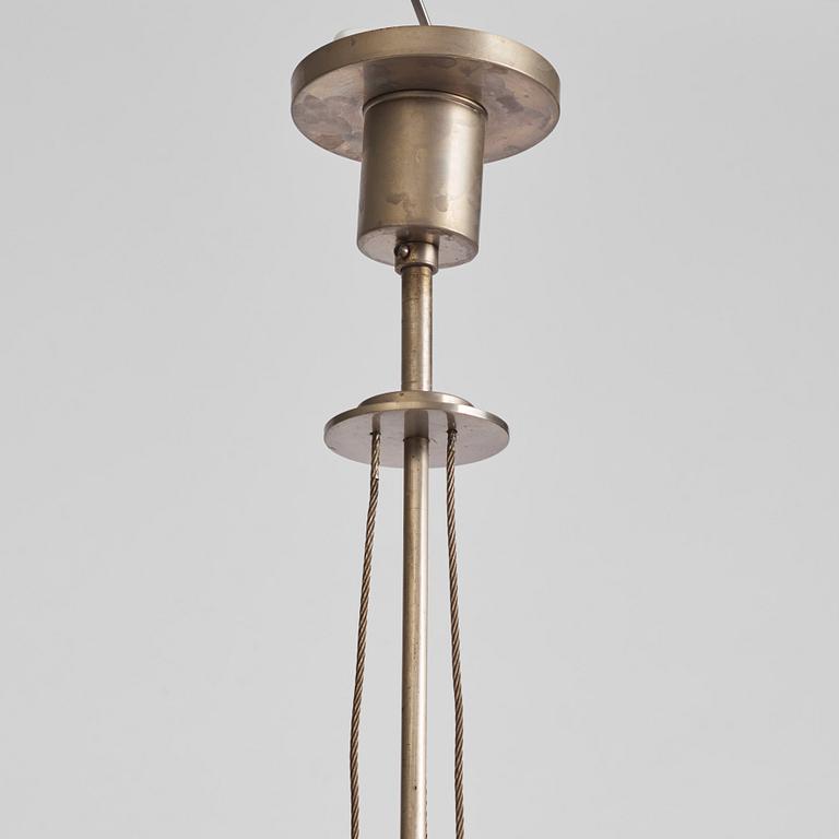Harald Notini, taklampa, modell "6664", Arvid Böhlmarks Lampfabrik, Stockholm 1940-tal.