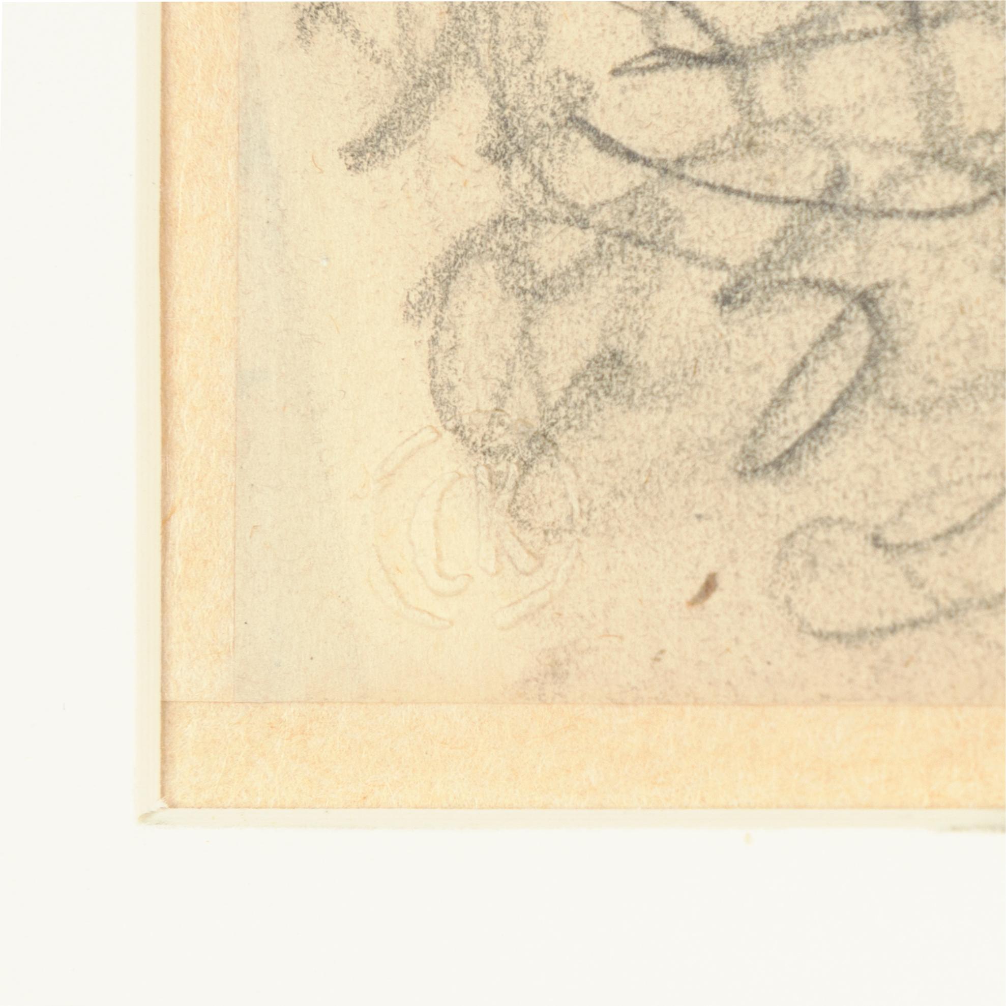 Carl Kylberg, pencil drawing.