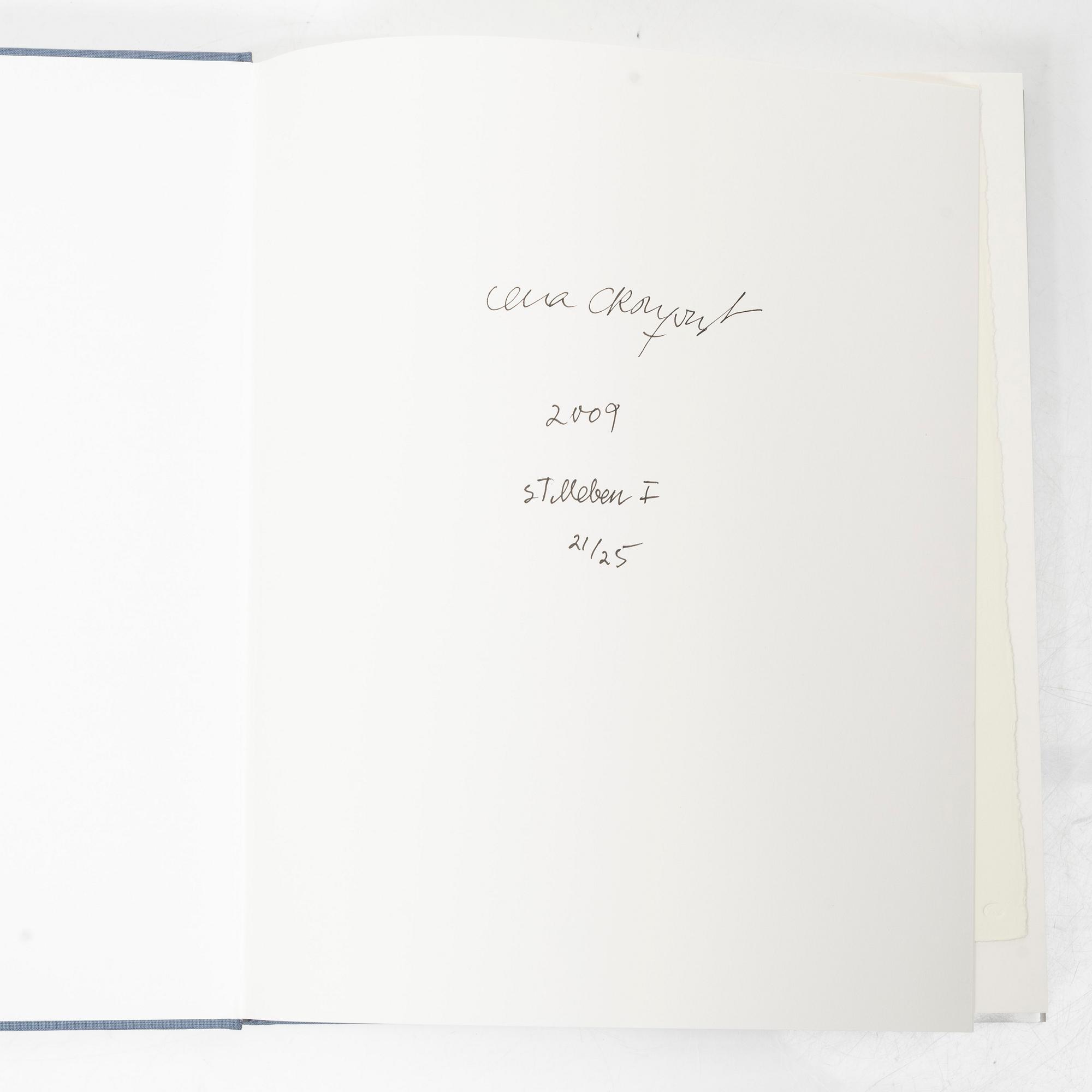 Lena Cronqvist, Catalogue raisonné, “Copper Plate Prints 1974–2009”, with “Stilleben I”, etching, signed and numbered 21/25.