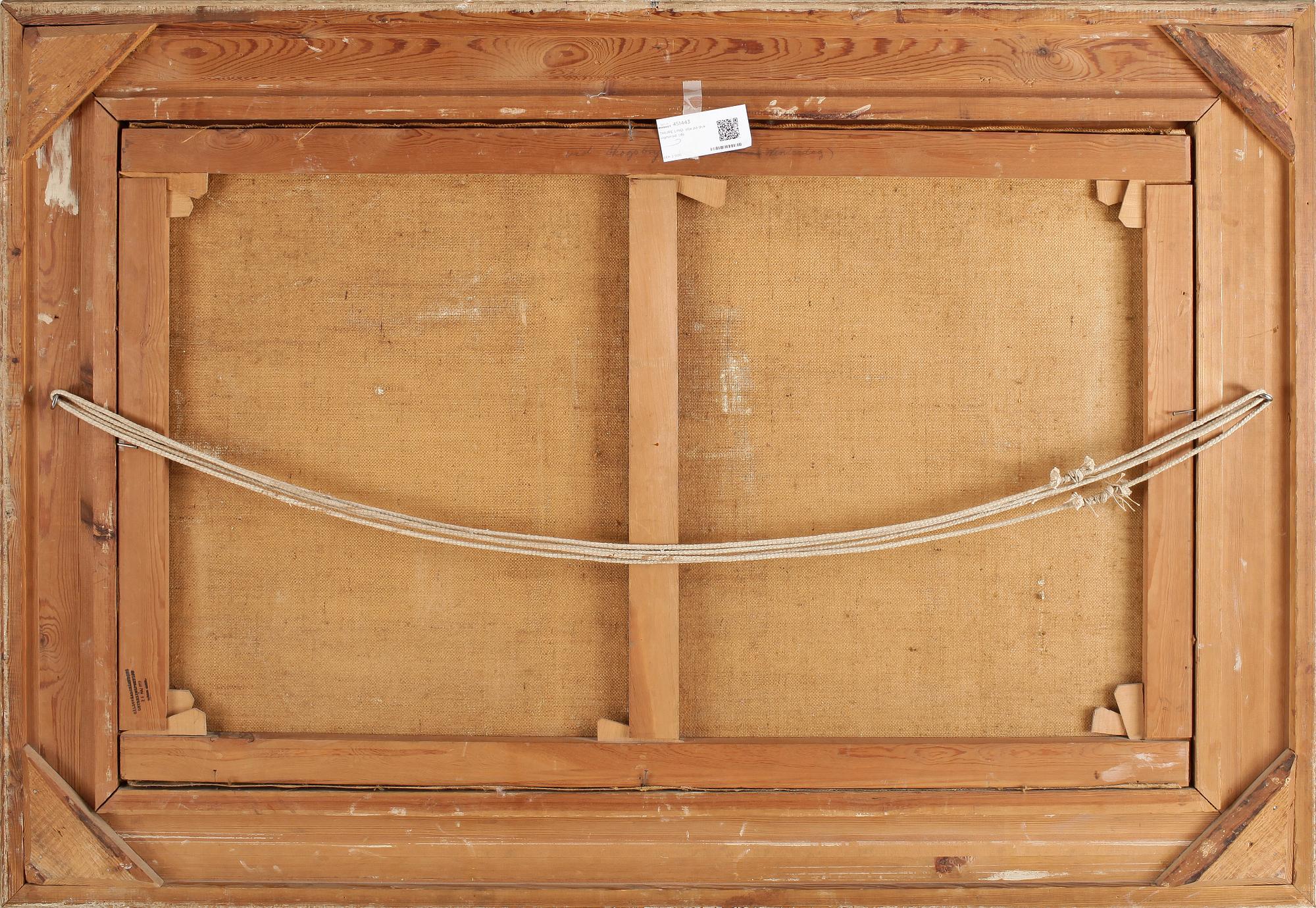 THURE LIND, olja på duk, signerad.