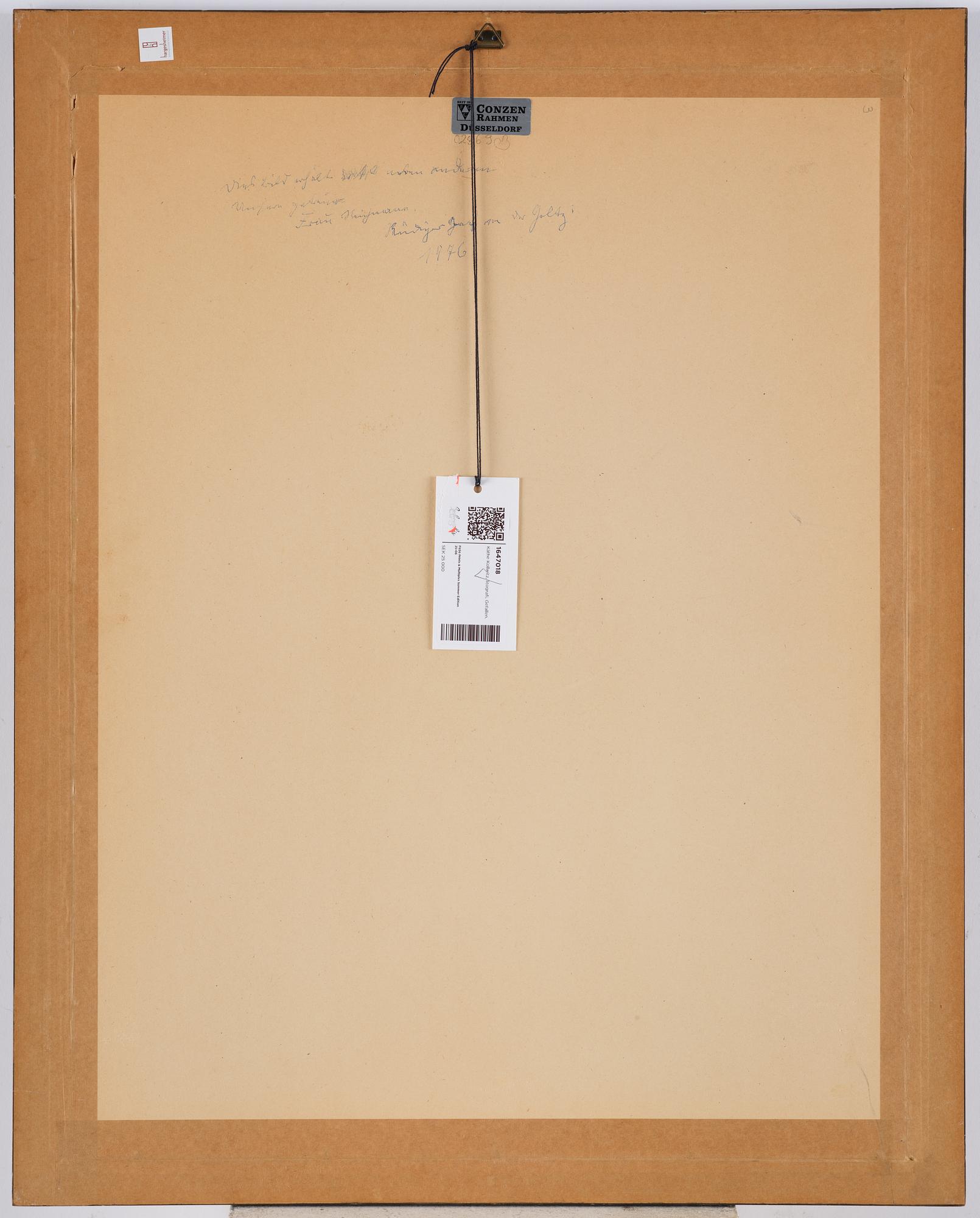 Käthe Kollwitz, "Gefallen II".