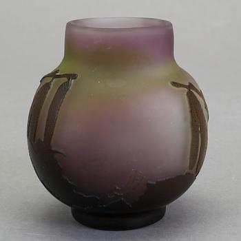 VAS, glas, Emile Gallé, Nancy, Frankrike, jugend.