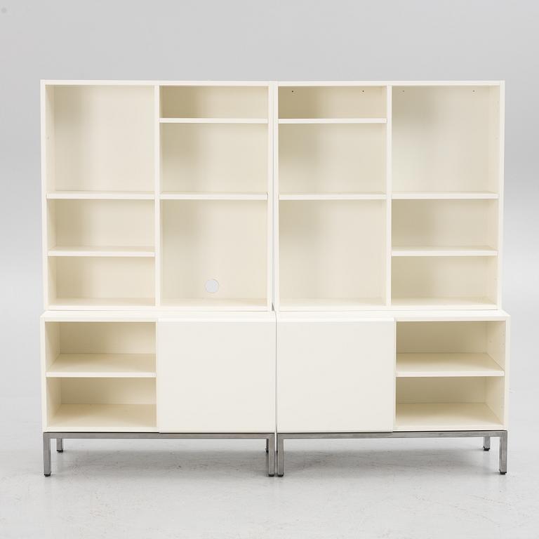 Anne Krook, a pair of "Anne" sideboard with bookcase, Horreds, 21st century.