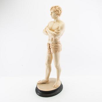 John Börjeson, after the sculpture "The Swimmer" painted plaster.