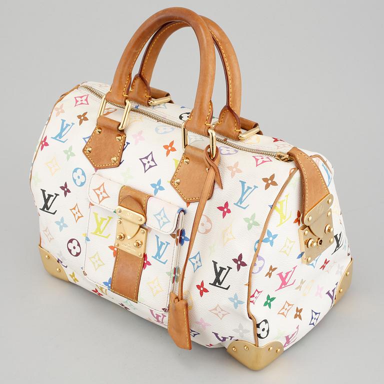 A 'Speedy 30' handbag from Louis Vuitton.