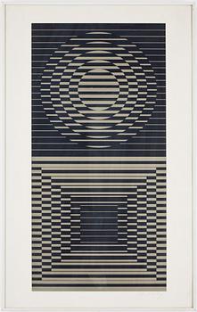 Victor Vasarely · VICTOR VASARELY, färgserigrafi, signerad och numrerad 11/150.
