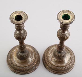 LJUSSTAKAR, 1 par, 1700-/1800-tal.