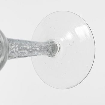 Wine glasses, 5 pcs, circa 1900.
