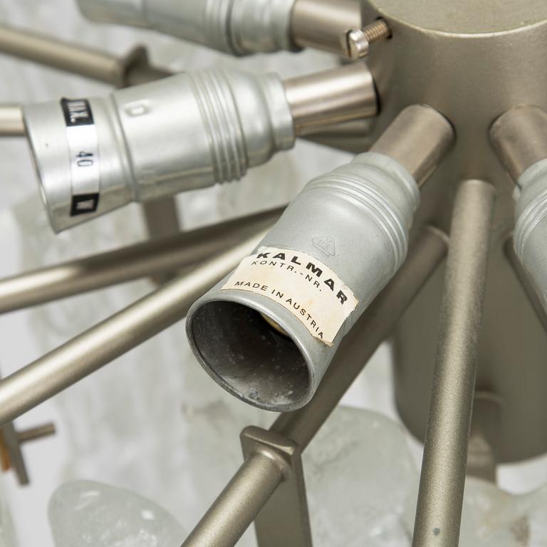 Taklampa, "Ice block chandelier", J.T Design, Kalmar, Österrike, 1960-tal.