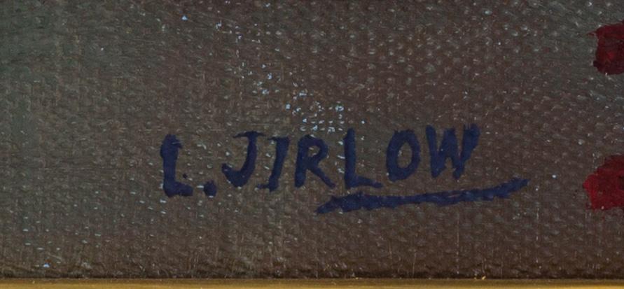 LENNART JIRLOW, olja på duk. Signerad.