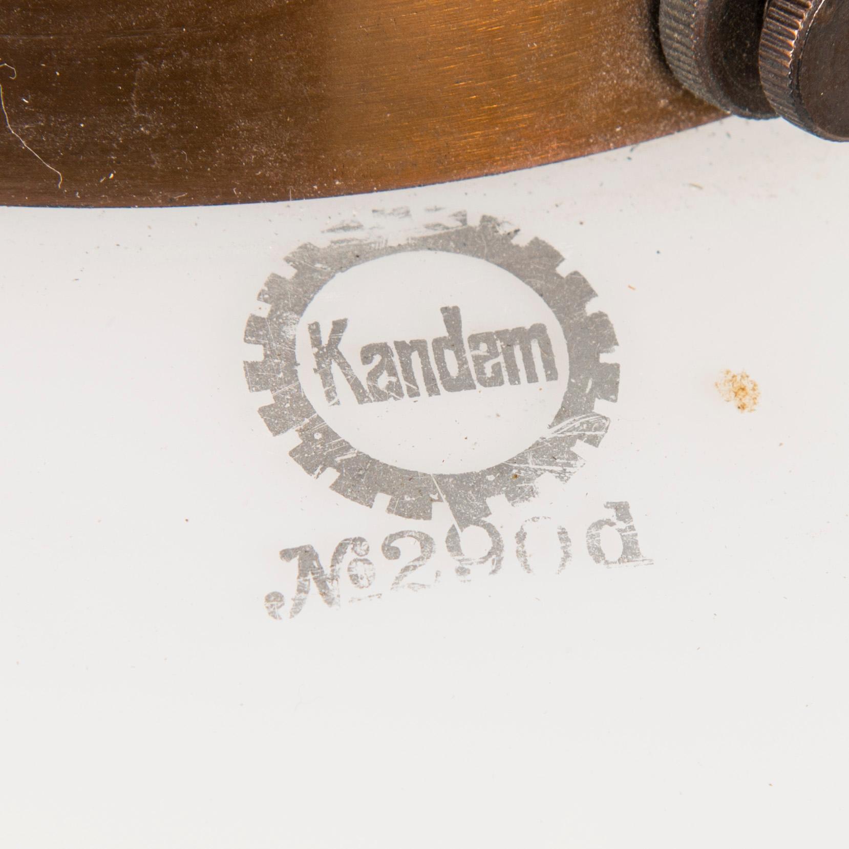A 1920s pendant ceiling light, Kandem, Germany.