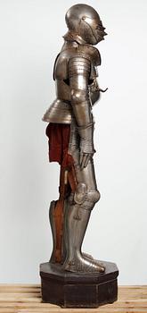 A German metal armour, composite, mid 1500's and later.