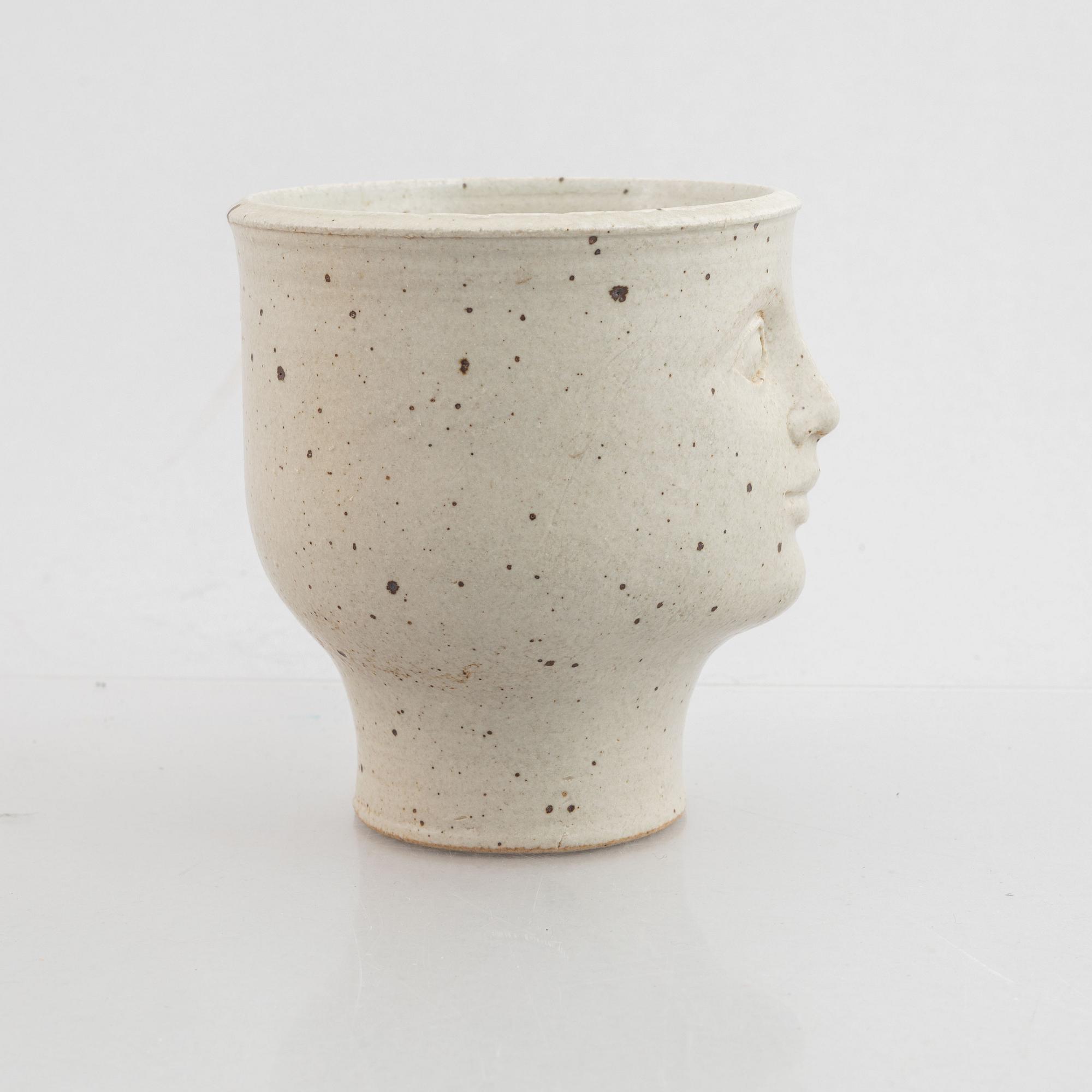 Lisa Larson, a stoneware vase, Gustavsberg, prototype.