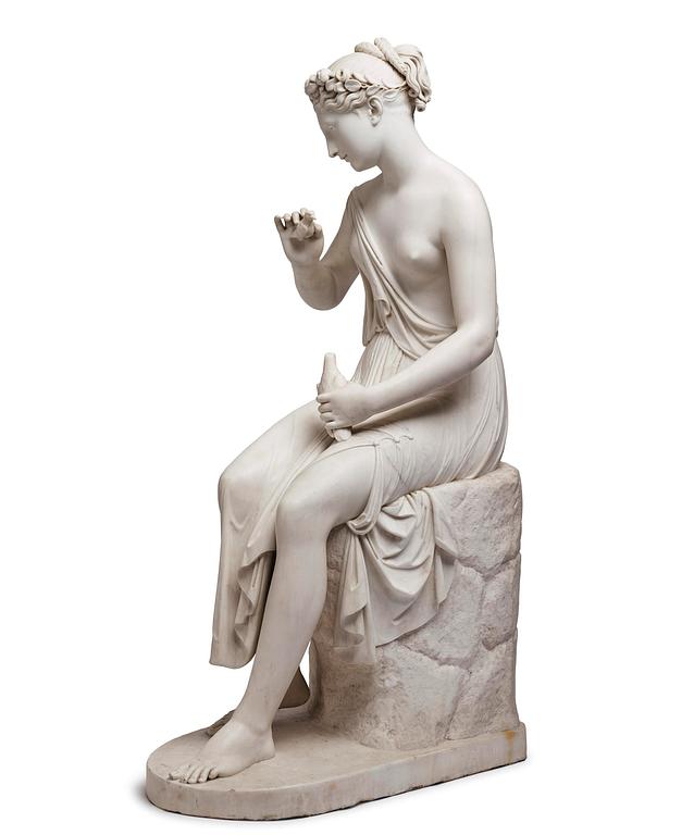 Rudolf (Ridolfo) Schadow, The Girl with Doves.