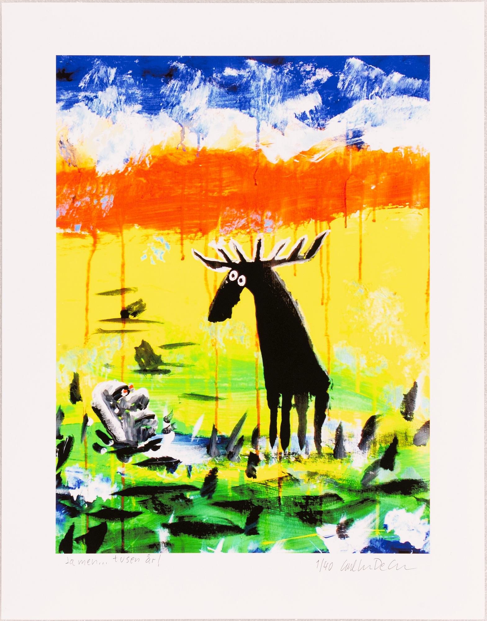 Carl Johan De Geer, "Ja men...tusen år!".