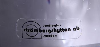 SKULPTUR, glas, Strömbergshyttan studio.