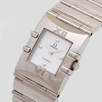 OMEGA, Constellation, Quadra, wristwatch, 19,5 x 24 mm.