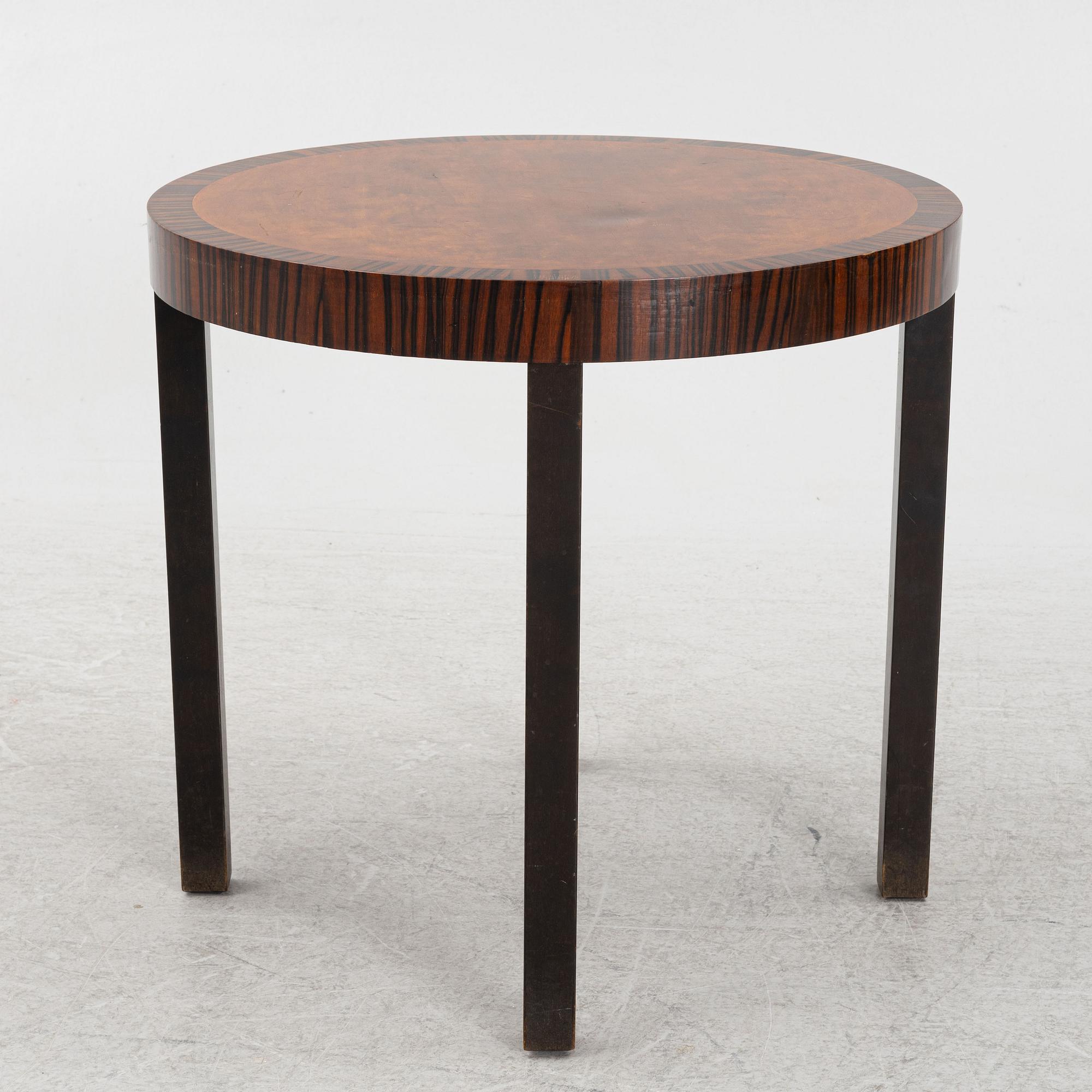 Axel Einar Hjorth, side table "Record", Nordiska Kompaniet, model designed in 1932.