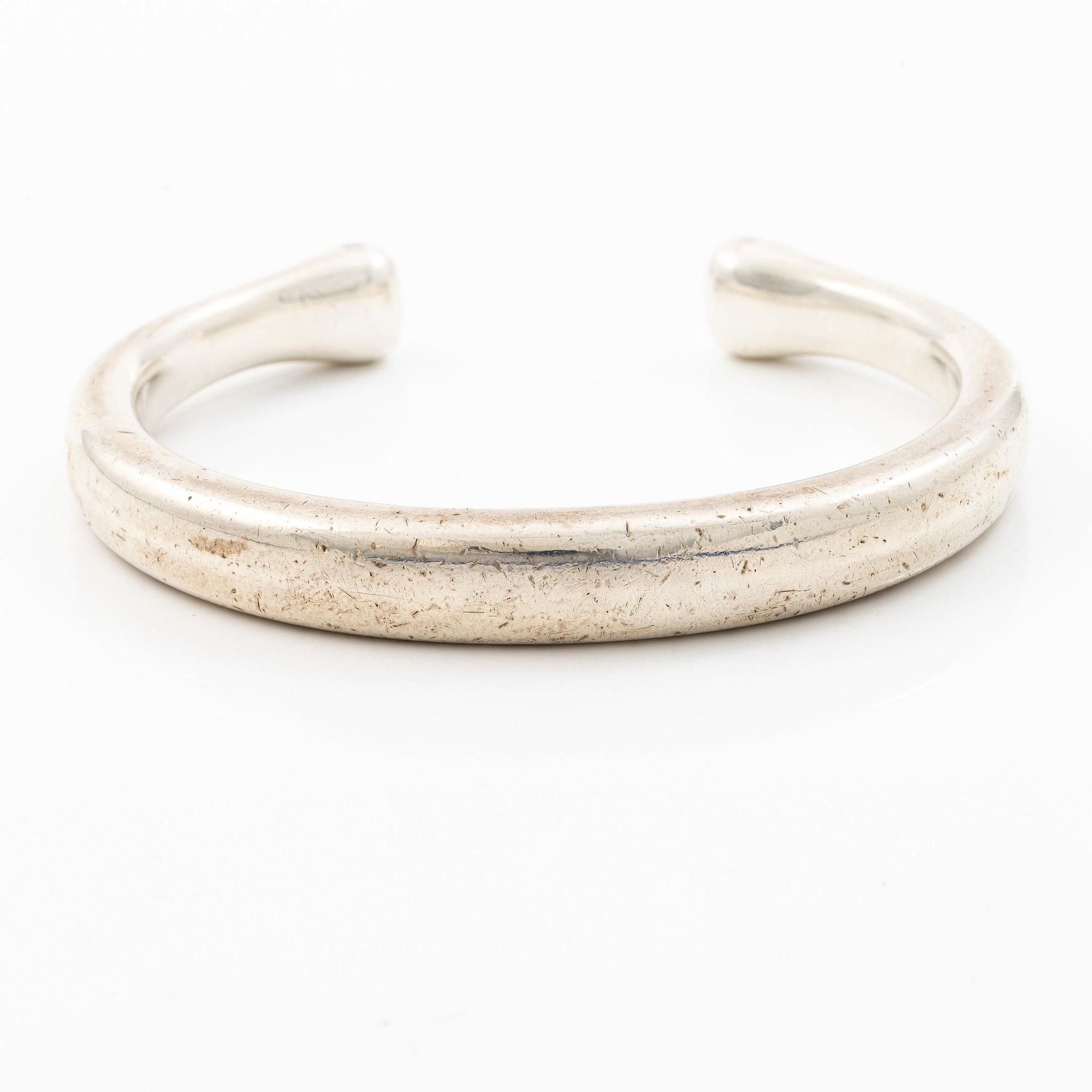 Flemming Eskildsen, armring, sterlingsilver, Georg Jensen, Danmark.
