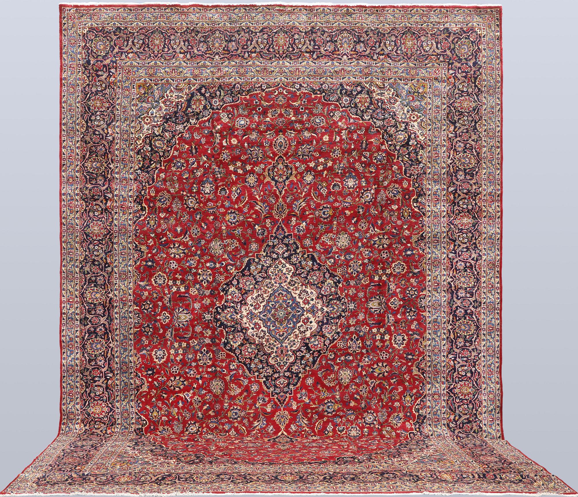 Rug, Keshan, 520 x 365 cm.