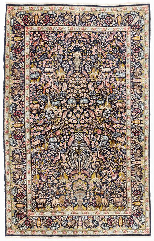 A Oriental carpet, c. 240 x 151 cm.