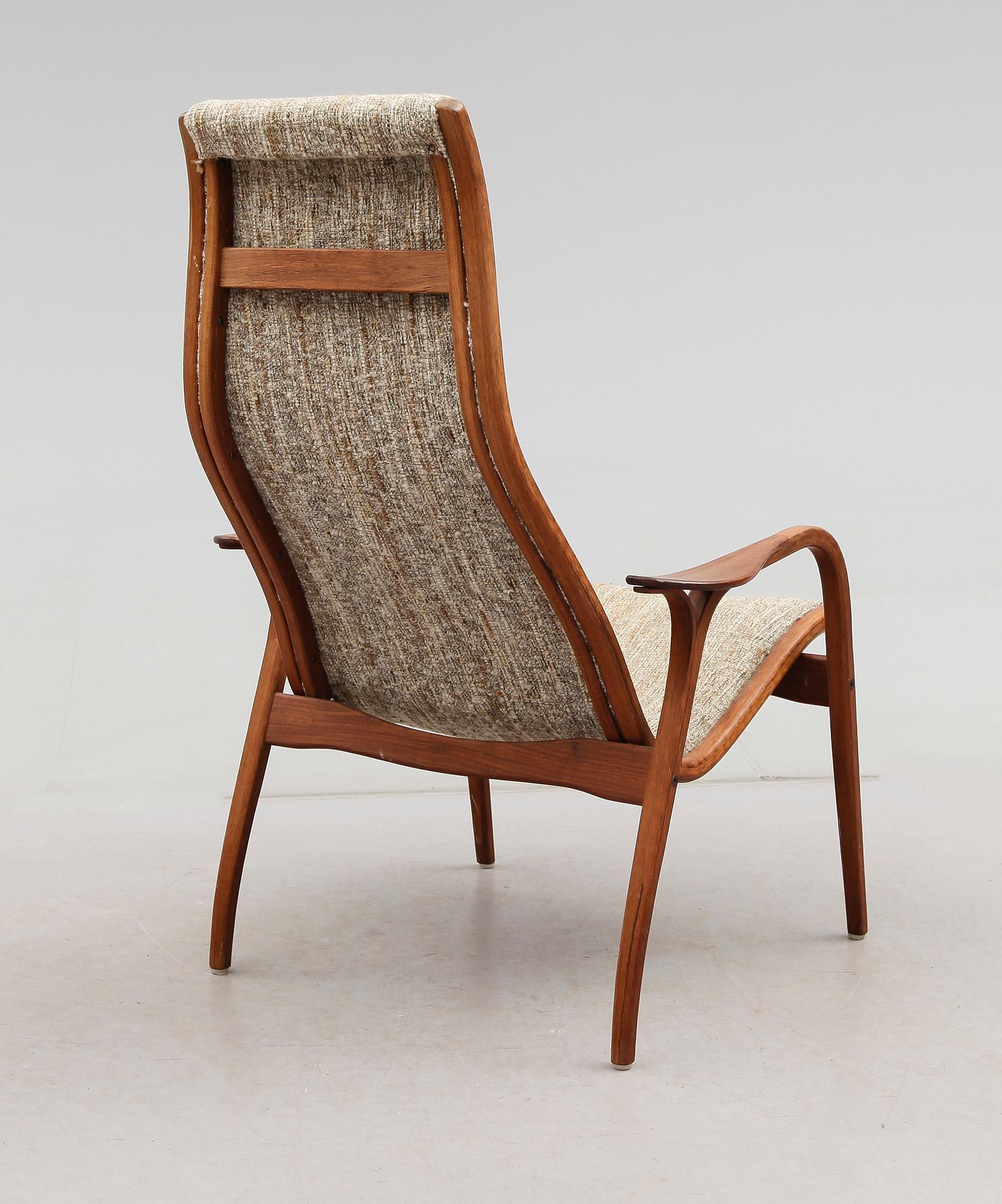 FÅTÖLJ, "Lamino", Yngve Ekström, Swedese, 1900-talets mitt.