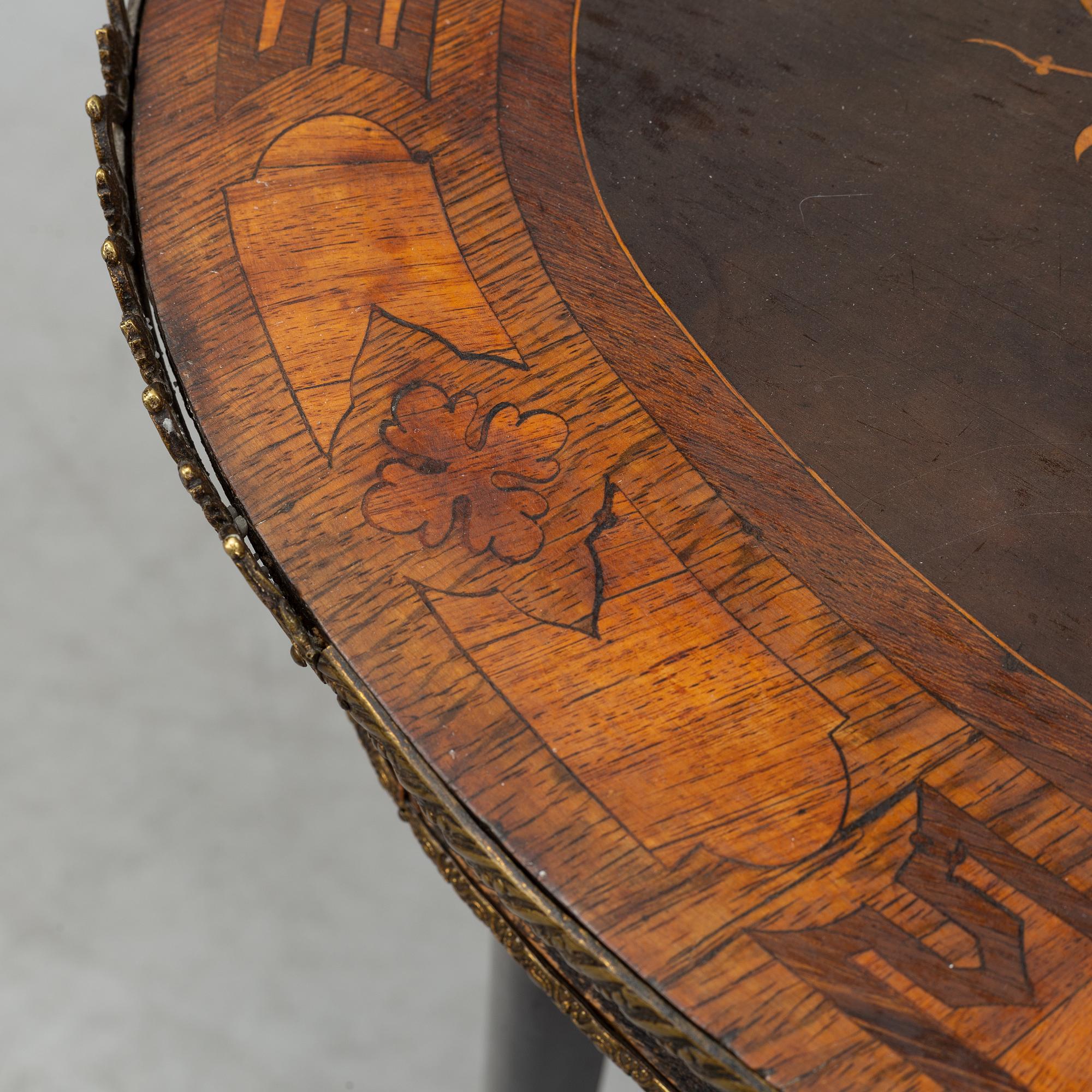 A ca 1900 sewing table.