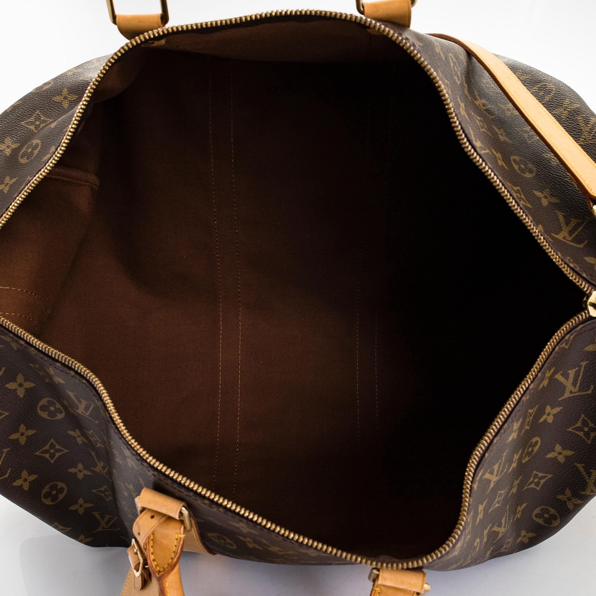 Louis Vuitton, viikonloppulaukku, "Keepall 55 Bandoulière".